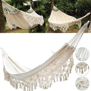 Hamaca doble de estilo rústico 200*100cm