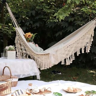 Hamaca doble de estilo rústico 200*100cm