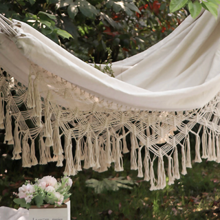 Hamaca doble de estilo rústico 200*100cm