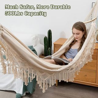 Hamaca doble de estilo rústico 200*100cm