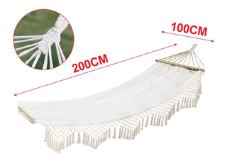 Hamaca doble de estilo rústico 200*100cm