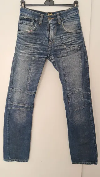 Jeans Kelmec Patch Tasche Particolari Blu