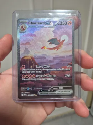 Charizard EX 199/165 Carta Pokémon