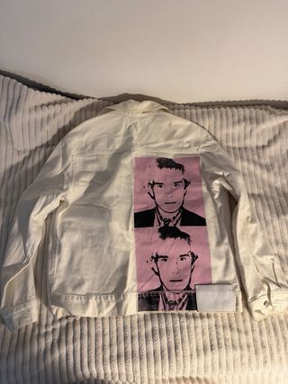 Chaqueta vaquera Calvin Klein Jeans blanca