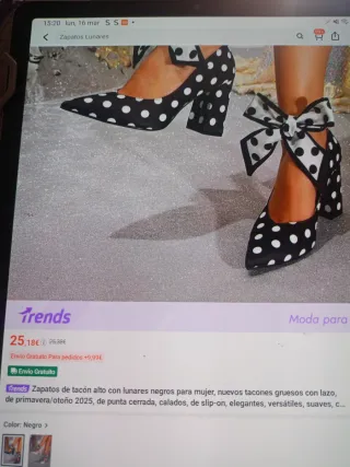 Zapatos lunares tendencia