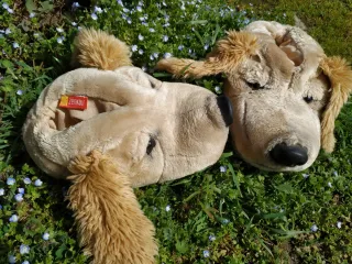 Zapatillas de cabeza de perro