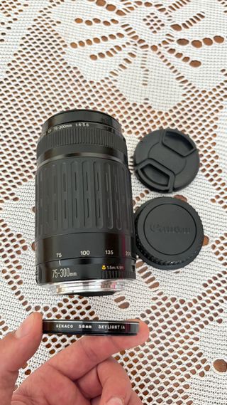 Objetivo Canon EF 75-300mm Zoom 1:4-5.6