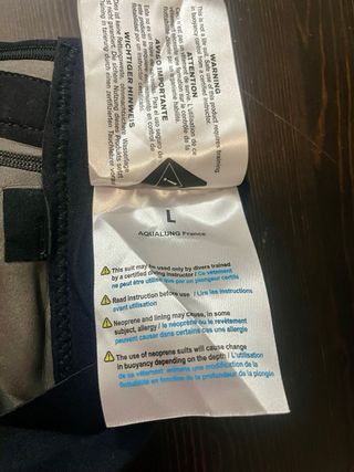 Traje neopreno Aqualung 0.5mm