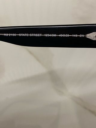 Ray-Ban RB2186 State Street Occhiali da Sole Neri