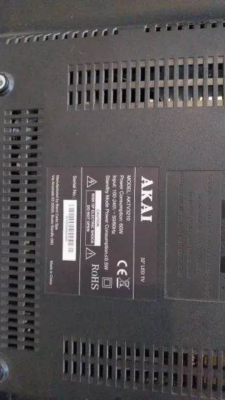 Televion para piezas ay tres