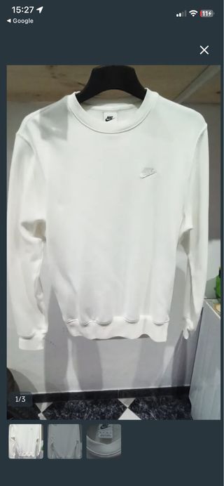 Sudadera Nike Blanca