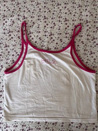 Camiseta tirantes fila