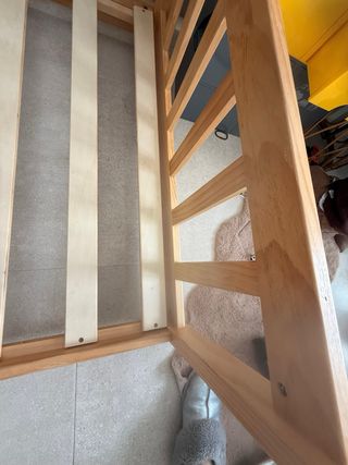 Cama Montessori Cabaña Madera