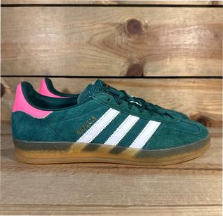 Adidas Gazelle Verde/Rosa Talla 40