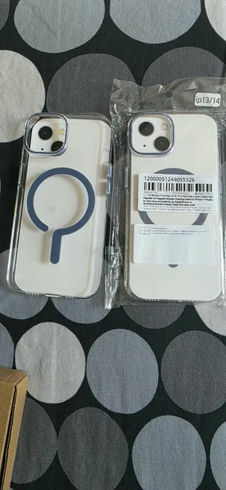 Funda carcasa  iPhone 13/14 Transparente MagSafe