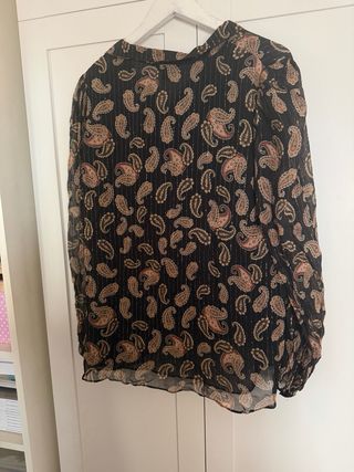 Camisa estampada paisley