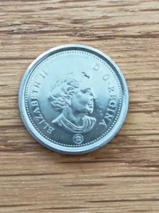 Moneda 10 Centavos Canadá 2006