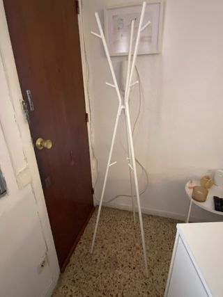 Perchero EKRAR blanco 169 cm