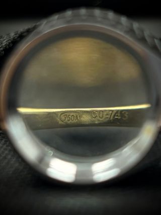 ANILLO ORO 18K 1,18GR T10