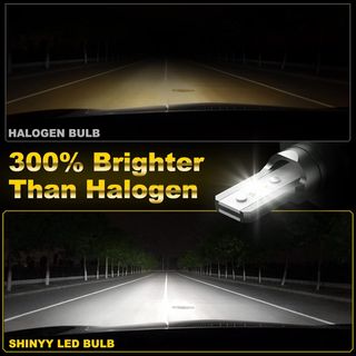 SHINYY Bombilla H7 LED Faro para Coche y Moto, 160