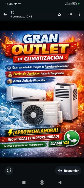 Gran Outlet Climatización Aire Acondicionado