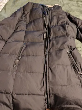 Abrigo Ralph Lauren talla m plumon