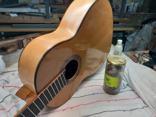 Guitarra Clásica Madera Natural