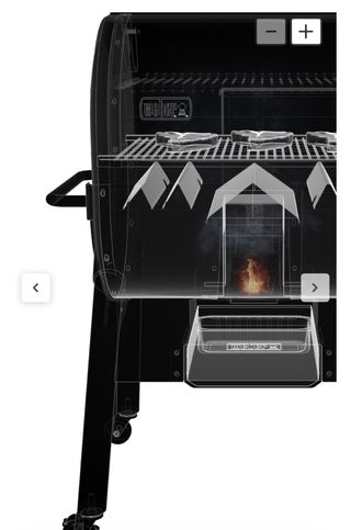 Parrilla Weber SmokeFire Negra