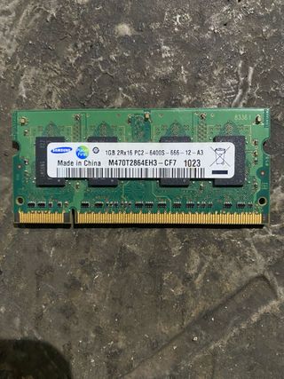 Memoria ram 1giga