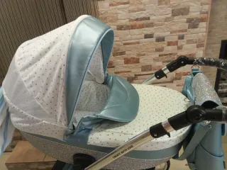 Carro  bebé alta gama tres piezas completo