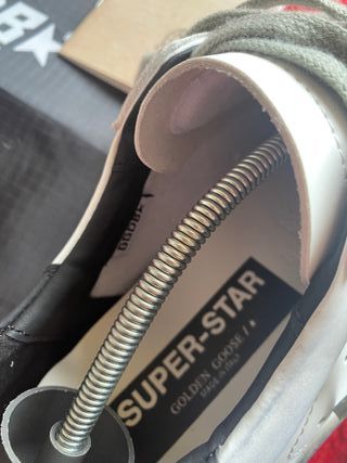 Golden Goose Super-Star blancas estrella gris 43
