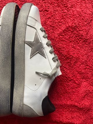 Golden Goose Super-Star blancas estrella gris 43