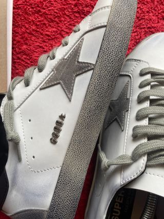 Golden Goose Super-Star blancas estrella gris 43