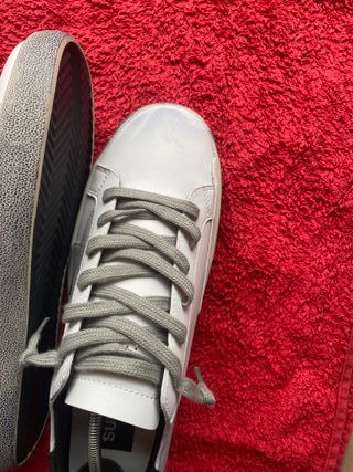 Golden Goose Super-Star blancas estrella gris 43