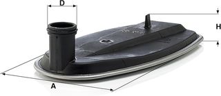 MANN-FILTER H 182 KIT Transmission oil filter Filt