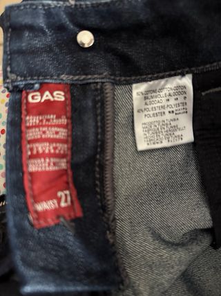 Jeans Gas blu scuro donna