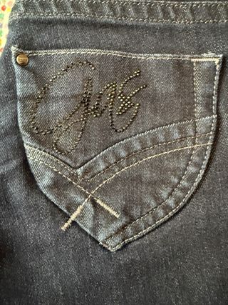 Jeans Gas blu scuro donna