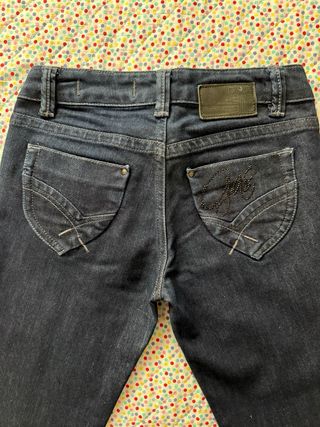 Jeans Gas blu scuro donna