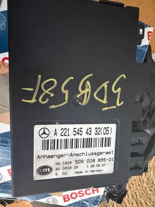 Centralita enganche remolque mercedes