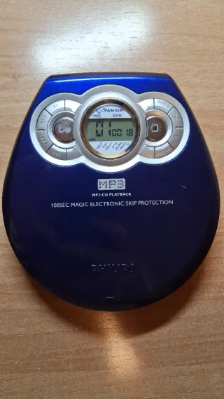 Discman Walkman Philips Expanium EXP2301 MP3 Vinta