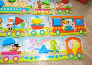 Gioco Sapientino Il trenino delle FORME