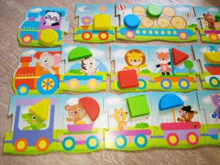 Gioco Sapientino Il trenino delle FORME