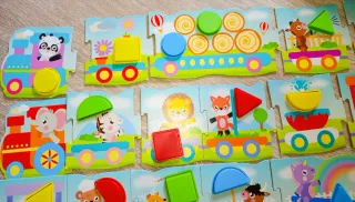 Gioco Sapientino Il trenino delle FORME