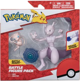 Pokèmon Figuras 2-Pack Mew & Mewtwo - Juguetes Nue