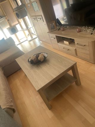 Mesa elevable centro salon