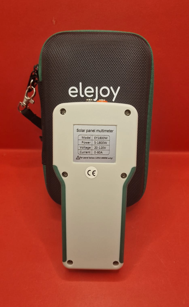 Multímetro Solar Elejoy EY1800W