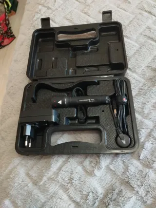 Maletín linterna, soporte con batería