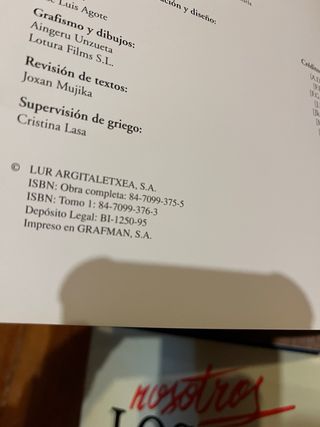 Nosotros los Vascos 5 tomos Completo