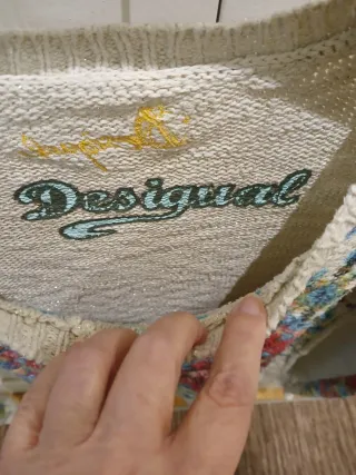 Jersey Desigual punto algodón floral