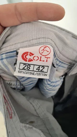Pantaloni Grigio Chiaro Colt Upgrade TG 42 Usati